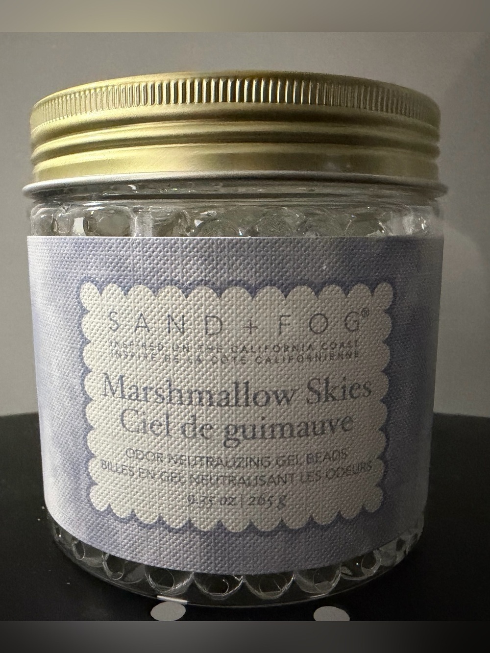 ✨NWT✨ SAND+FOG: Odor Neutralizing Gel Beads -Marshmallow Skies